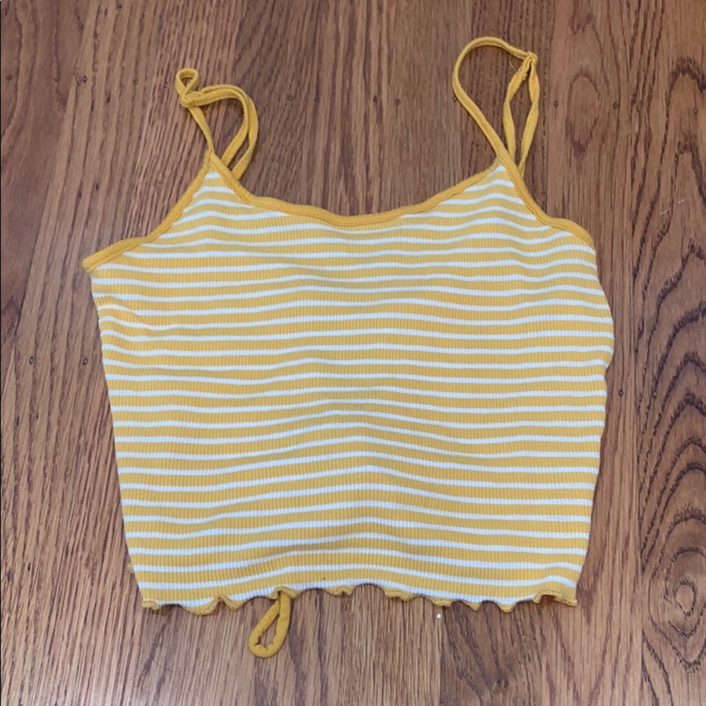 Mustard tank top